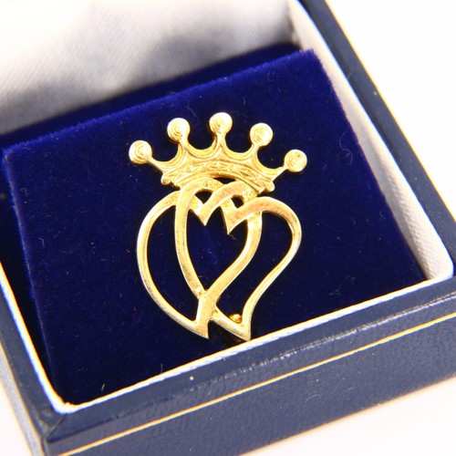 Vintage 18ct luckenbooth - vintage,