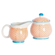 Porcelain Milk Jug & Sugar Pot