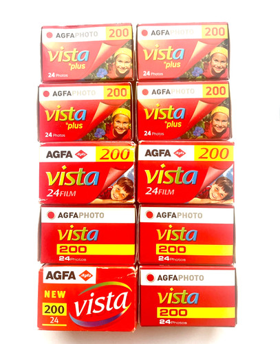 Agfa vista 200 iso expired - agfa,