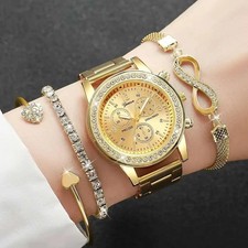4PCS Ladies Quartz Watch