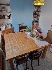 Oak Solid Wood Dining Set