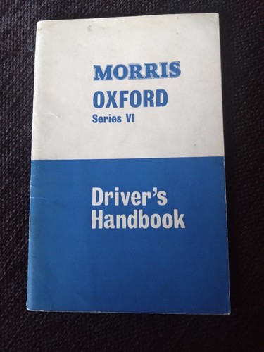 Morris oxford series a60 - oxford,
