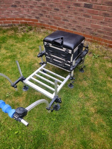 Fishing seat box with