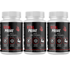 Vital Prime Men Pills, Maximize Energy, Vitality & Stamina - 3 Bottles
