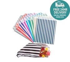 PAPER SWEET BAGS CANDY STRIPE