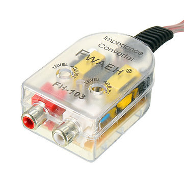Line output converter to - line,
