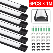 6 Pack LED Aluminium Channel