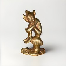 Brass Pixie Figure Vintage