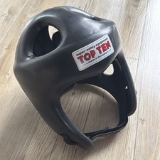 Top Ten Fight Head Guard Black