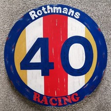 Upcycled real 40mph road sign