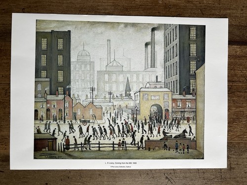 Lowry print coming from - lowry,