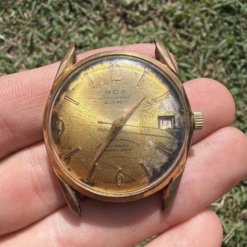 Vintage rox watch jewels - rox,