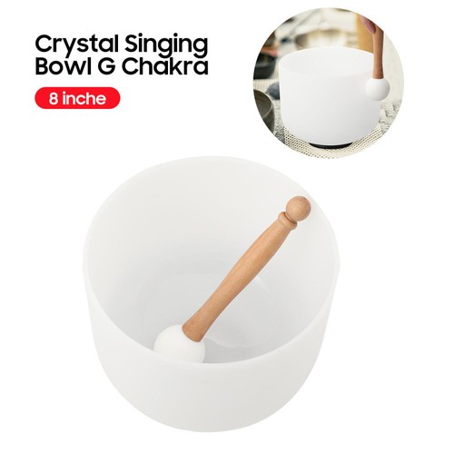 Quartz crystal singing bowl - quartz,