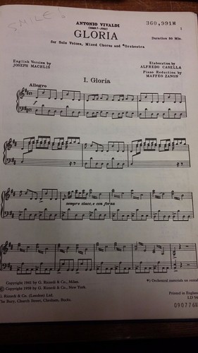 Vivaldi gloria edited by - vivaldi:,