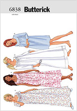 Butterick B6838 Nightgown