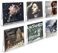 6 Psc 12" Acrylic Vinyl Record