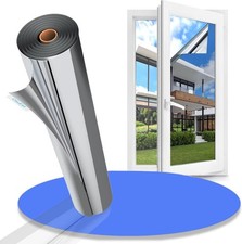 Mirror Reflective One Way Mirror Window Film Privacy Glass Solar Tint Silve