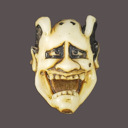 Japanese netsuke hannya - japanese,
