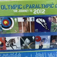 2009 GB ROYAL MAIL NINT STAMPS - THE JOURNEY TO 2012 OLYMPIC & PARALYMPICS - M18