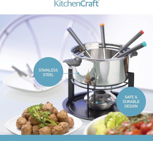 Kitchencraft fondue set - kitchencraft,