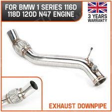 Exhaust Downpipe DPF Pipe For BMW 1 Series E81 E87 F20 F21 116d 118d 120d N47