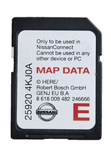 NISSAN (all models) Year 2015 2016 2017 Connect 3 sd card map sat nav 259204KJ0A