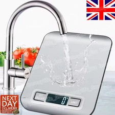 Digital 10kg Kitchen Electronic Scales Stainless Steel Postal Food Weight Scales