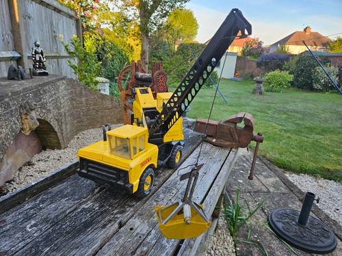 Tonka mighty crane truck - mighty,