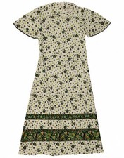 NORMAN LINTON Womens Maxi Dress EU 38 Medium White Floral Polyester CJ01