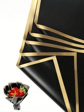 Black Gold Flower Wrapping