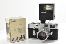 Camera Tested: Sunpak Auto14 Hot Shoe & Sync Lead Flash Gun eg Leica M2 M3