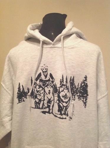 Sled dog rig team - rig, hoody