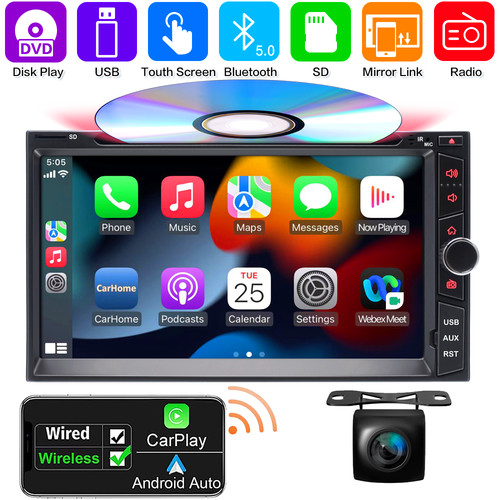 Double din car cd - din,