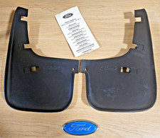 FORD ESCORT MK4 CABRIO XR3i FRONT MUD FLAPS PAIR 1 038 341 N.O.S VERY RARE NOW