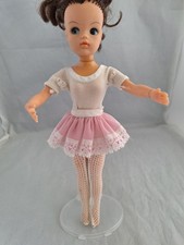 Vintage Pedigree Sindy 1970s Active Ballerina, Poseable TLC 2nd Gen 1077