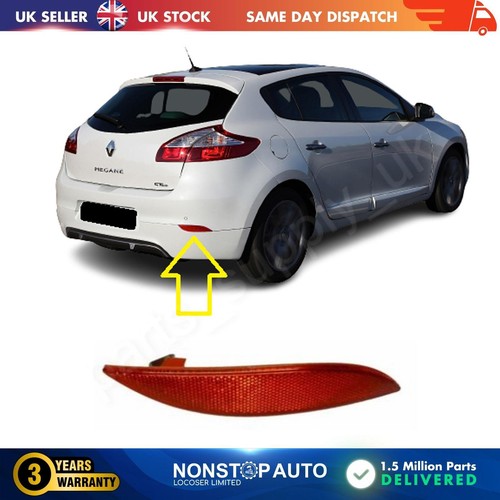 Rear bumper reflector light - ,