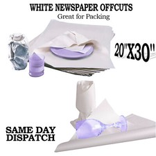 Newspaper Offcuts White Packing Paper Wrapping Sheets Chip Shop Large Ream 20x30