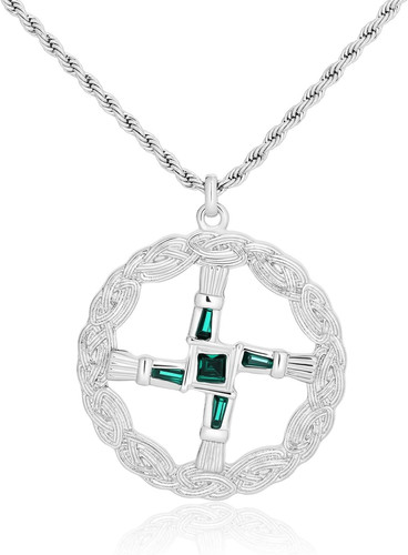 Brigid cross necklace - st, brigid's