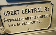 Great central railway trespass