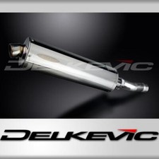 YAMAHA XJR1300 2007-2014 450mm OVAL STAINLESS BSAU SILENCER EXHAUST KIT