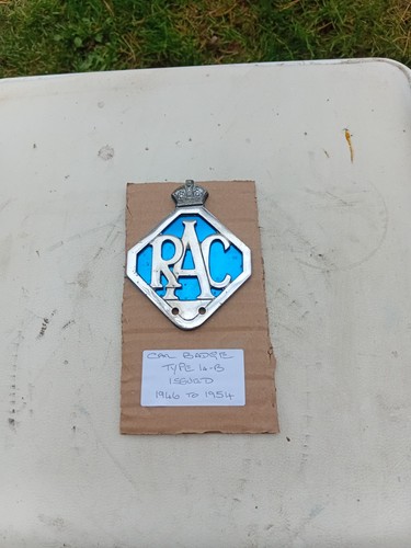 Vintage car badge c - badge/, a