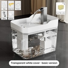 USB-Powered Pet Water Fountain with Anti-Dry Protection, 1.5L Capacity Cat Cats