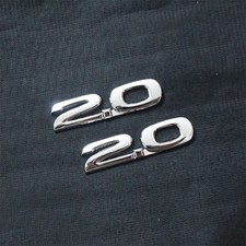 2x Silver Chrome 2.0 Metal