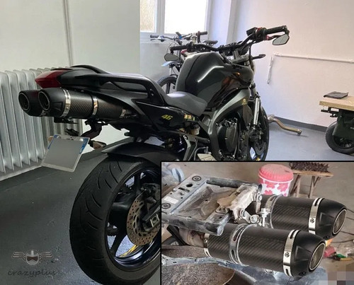 Slip exhaust mid link - slip,