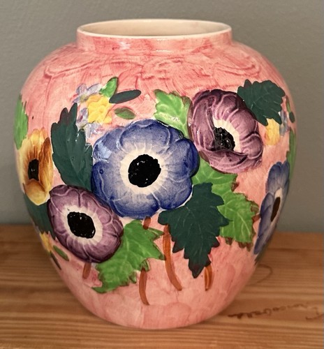 Pink maling pottery 1950 - maling, 1950’s