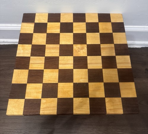 Handmade wooden chess table - handmade,