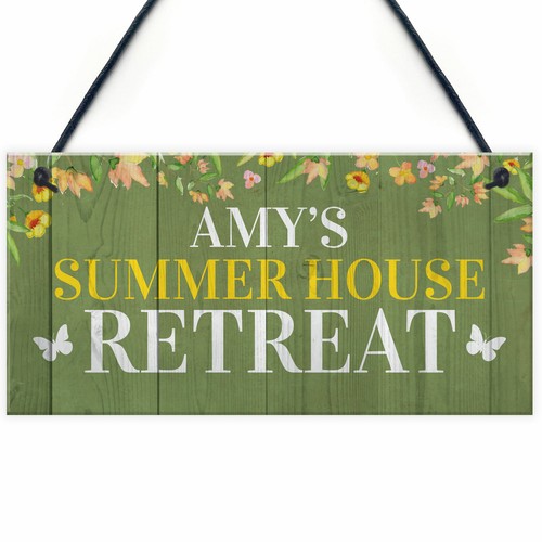 Summer house personalised - house, home