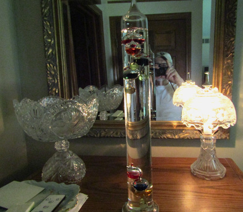 Galileo thermometer inches - thermometer,