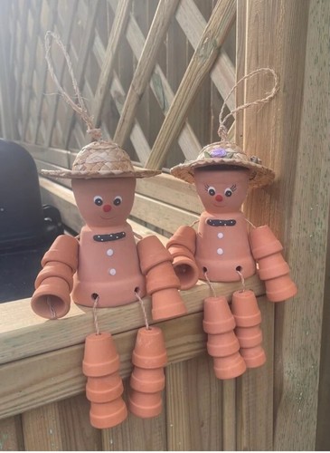 Novelty plant pot - novelty, people