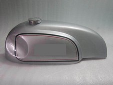 Brand New Norton Manx Silver Painted Petrol Tank(Rep) With Petrol Cap